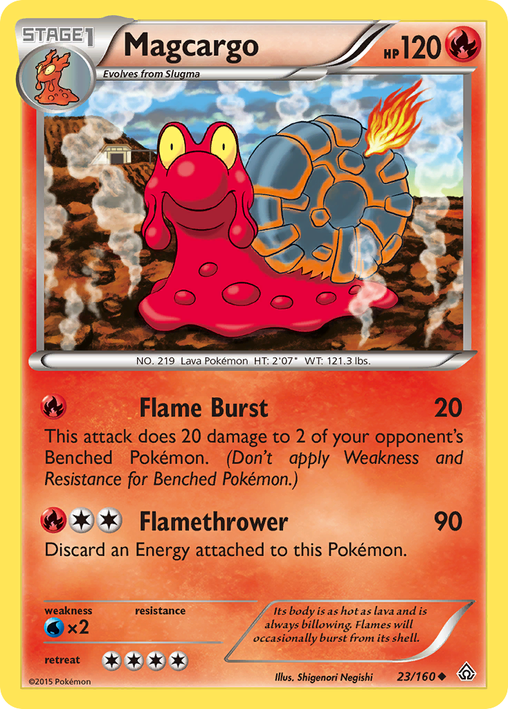 Magcargo — Primal Clash #023 / 160