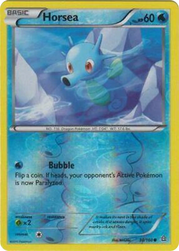 Horsea — Primal Clash #030 / 160