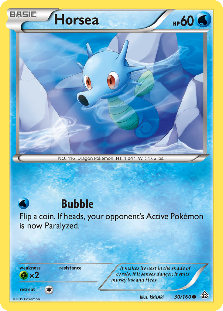 Horsea — Primal Clash #030 / 160