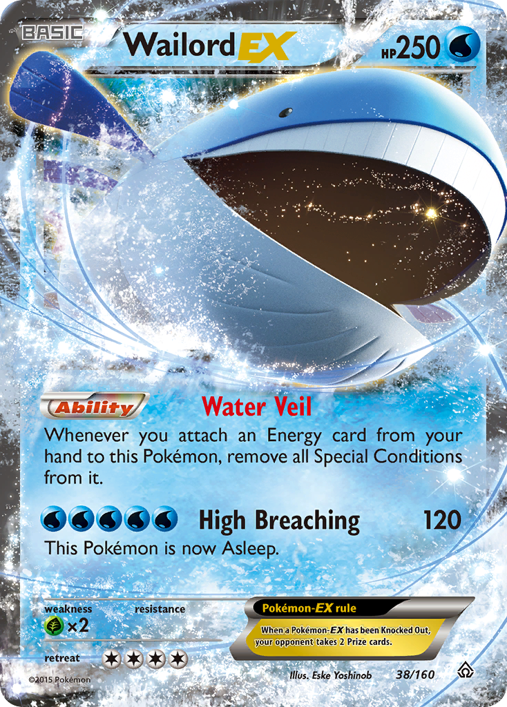 Wailord-EX — Primal Clash #038 / 160
