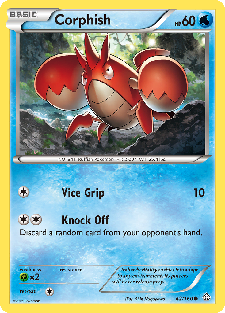 Corphish — Primal Clash #042 / 160