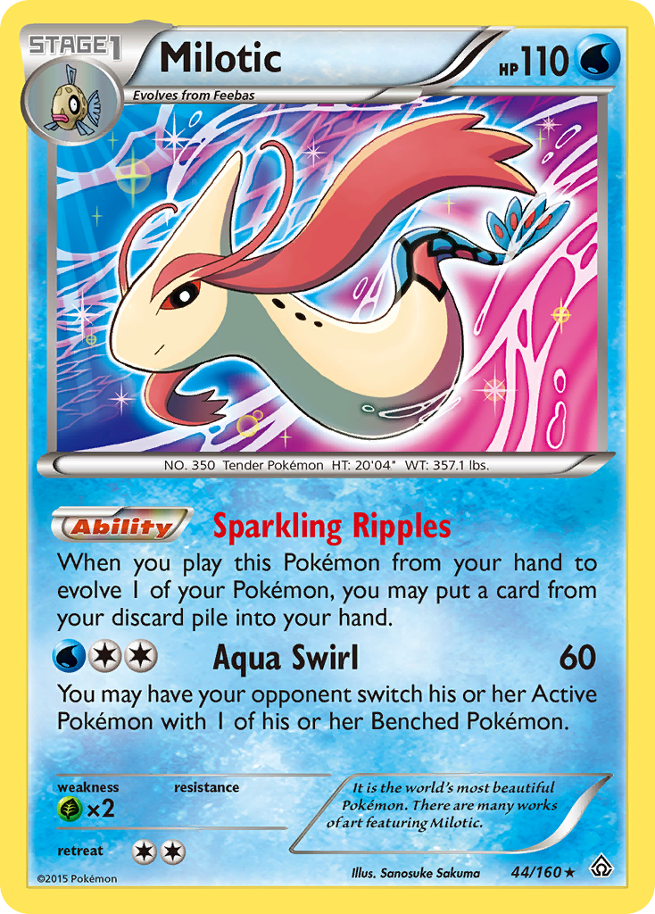 Milotic — Primal Clash #044 / 160