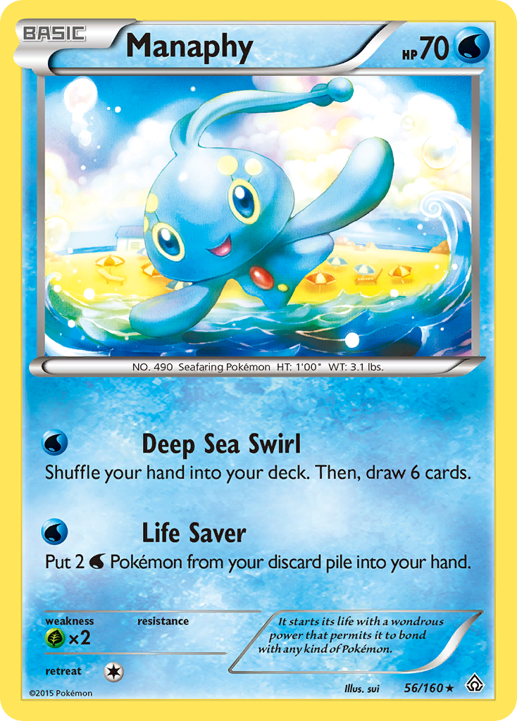 Manaphy — Primal Clash #056 / 160