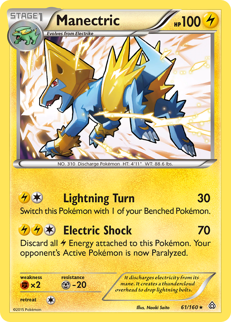 Manectric — Primal Clash #061 / 160