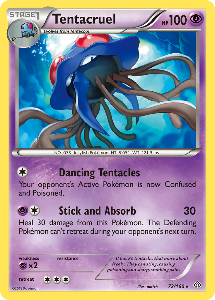 Tentacruel — Primal Clash #072 / 160