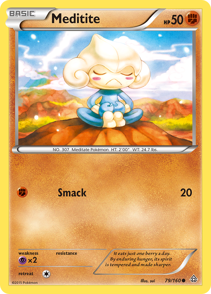 Meditite — Primal Clash #079 / 160