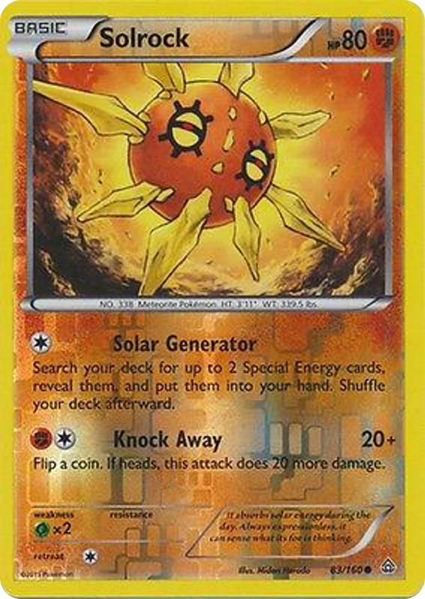 Solrock — Primal Clash #083 / 160