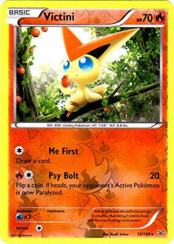 Victini — Roaring Skies #013 / 108