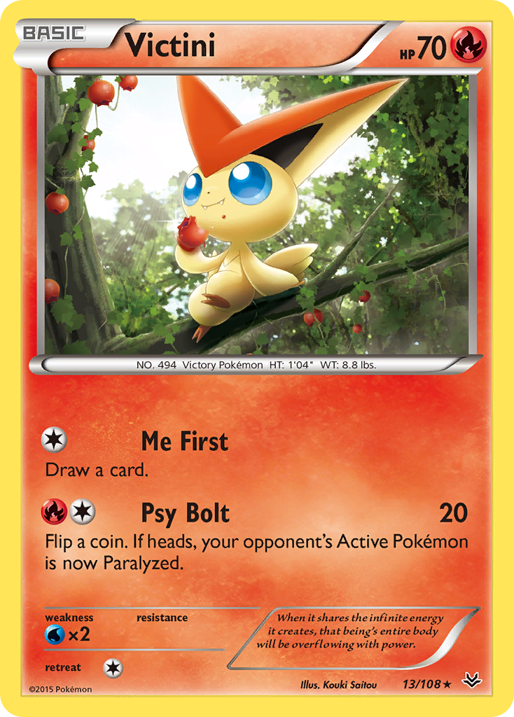 Victini — Roaring Skies #013 / 108