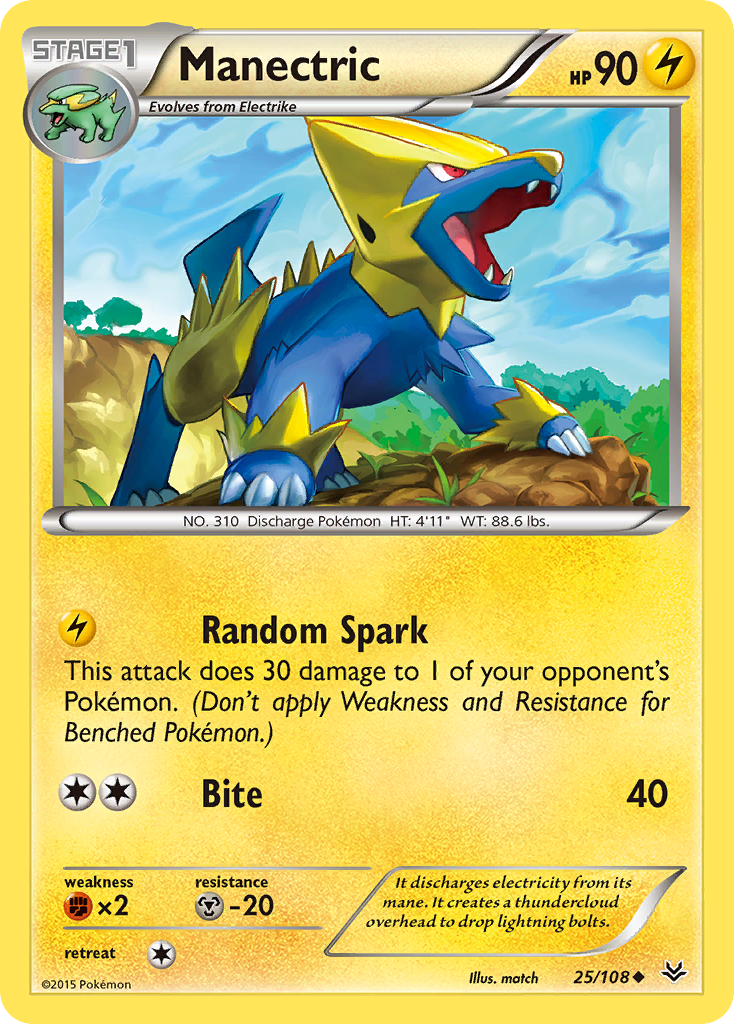 Manectric — Roaring Skies #025 / 108