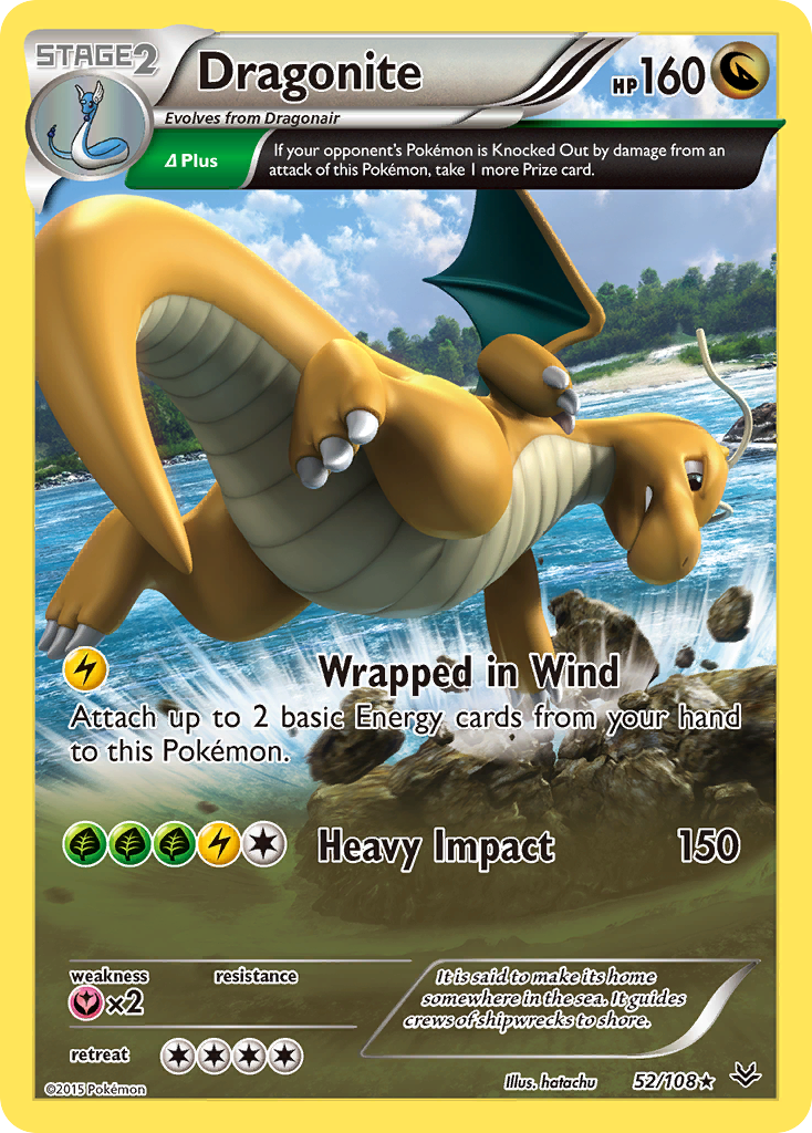 Dragonite — Roaring Skies #052 / 108