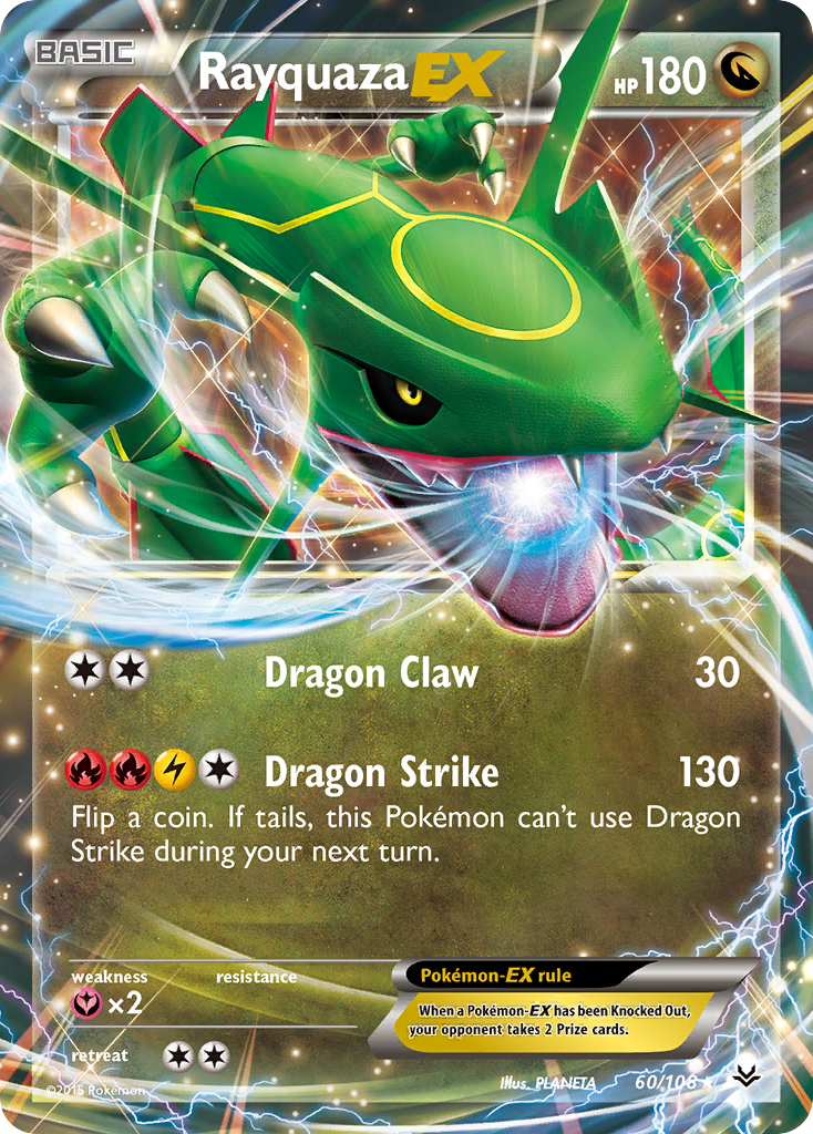 Rayquaza-EX — Roaring Skies #060 / 108
