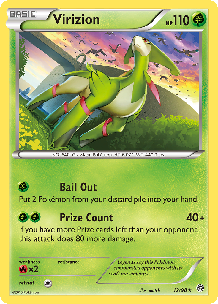 Virizion — Ancient Origins #012 / 98