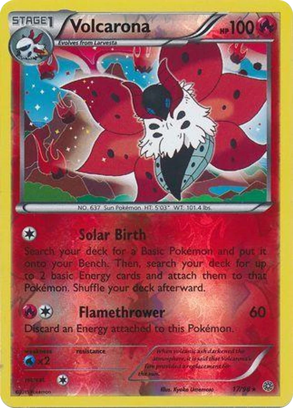 Volcarona — Ancient Origins #017 / 98