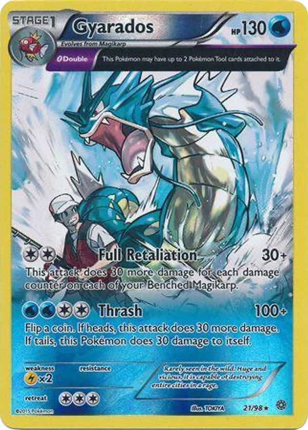 Gyarados — Ancient Origins #021 / 98