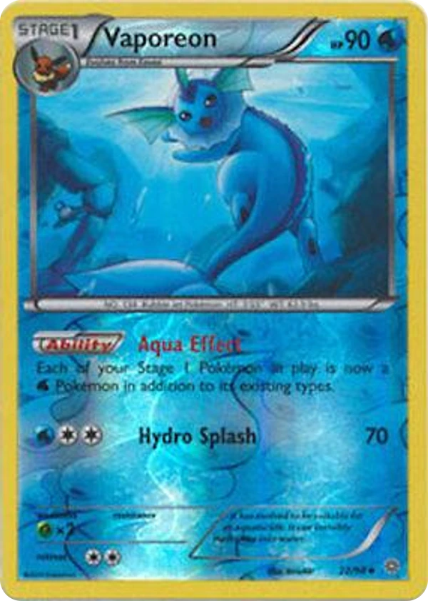 Vaporeon — Ancient Origins #022 / 98