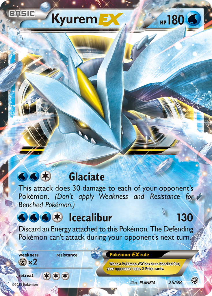Kyurem-EX — Ancient Origins #025 / 98