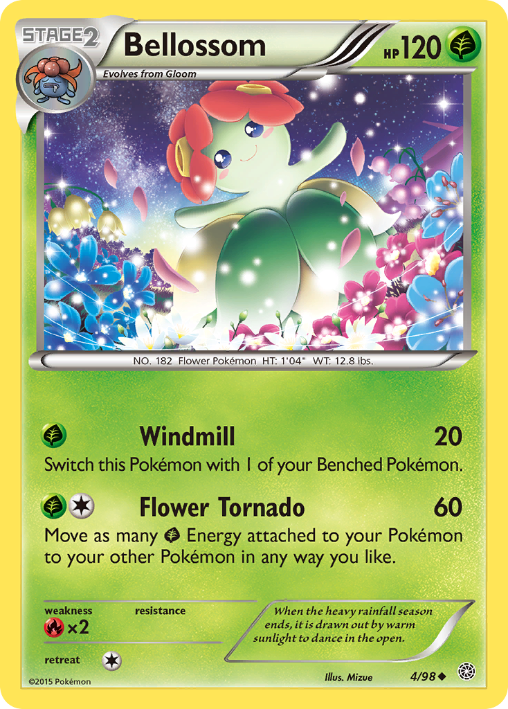 Bellossom — Ancient Origins #004 / 98