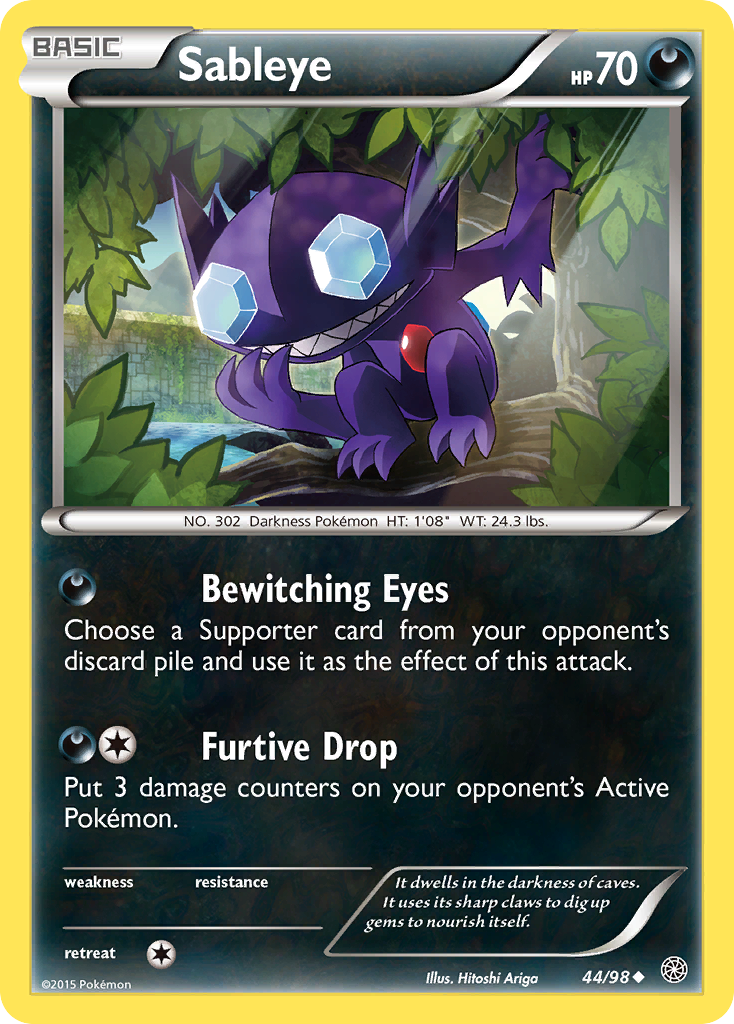 Sableye — Ancient Origins #044 / 98