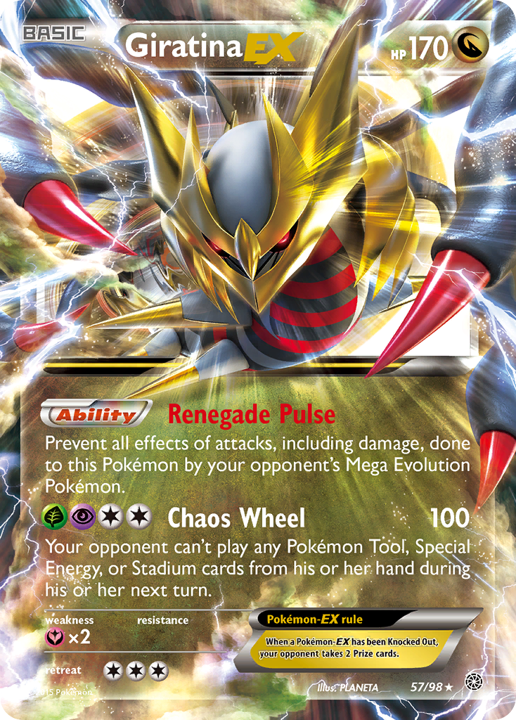 Giratina-EX — Ancient Origins #057 / 98