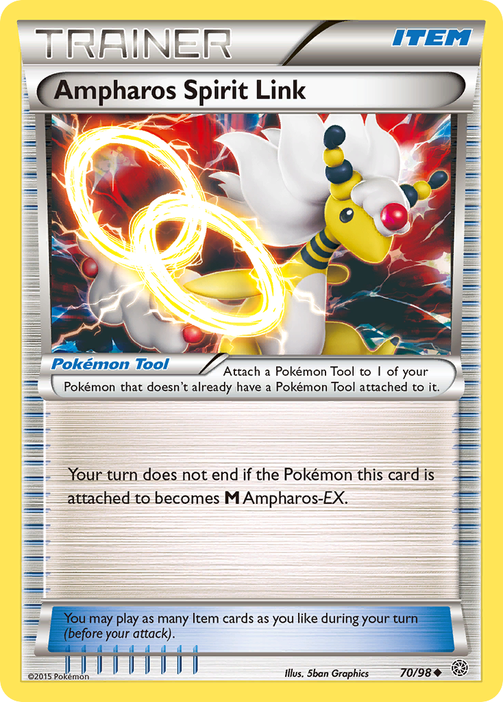 Ampharos Spirit Link — Ancient Origins #070 / 98