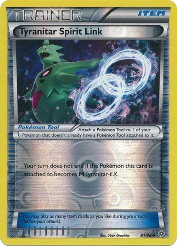 Tyranitar Spirit Link — Ancient Origins #081 / 98