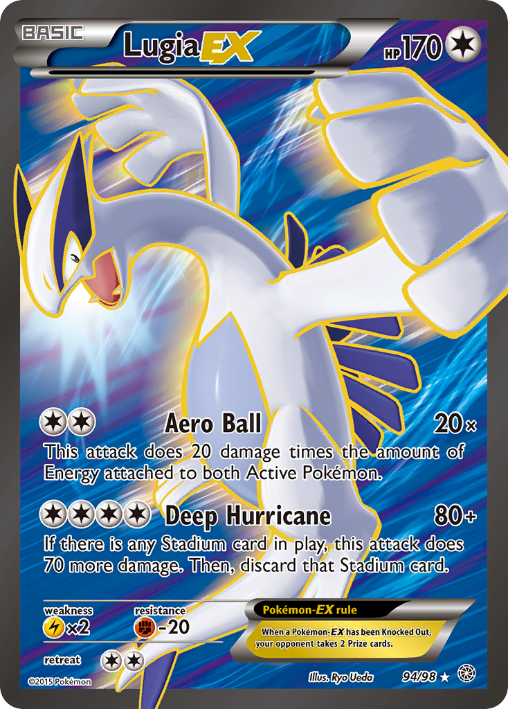 Lugia-EX — Ancient Origins #094 / 98