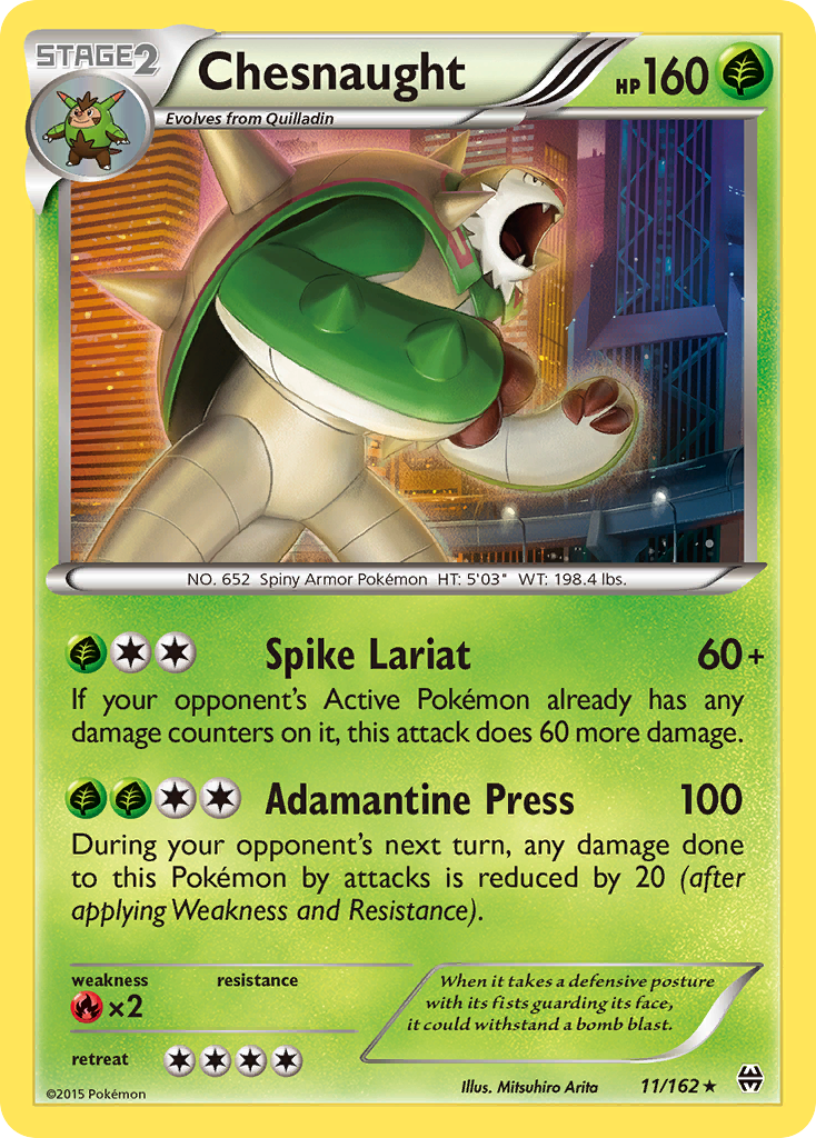 Chesnaught — BREAKthrough #011 / 162