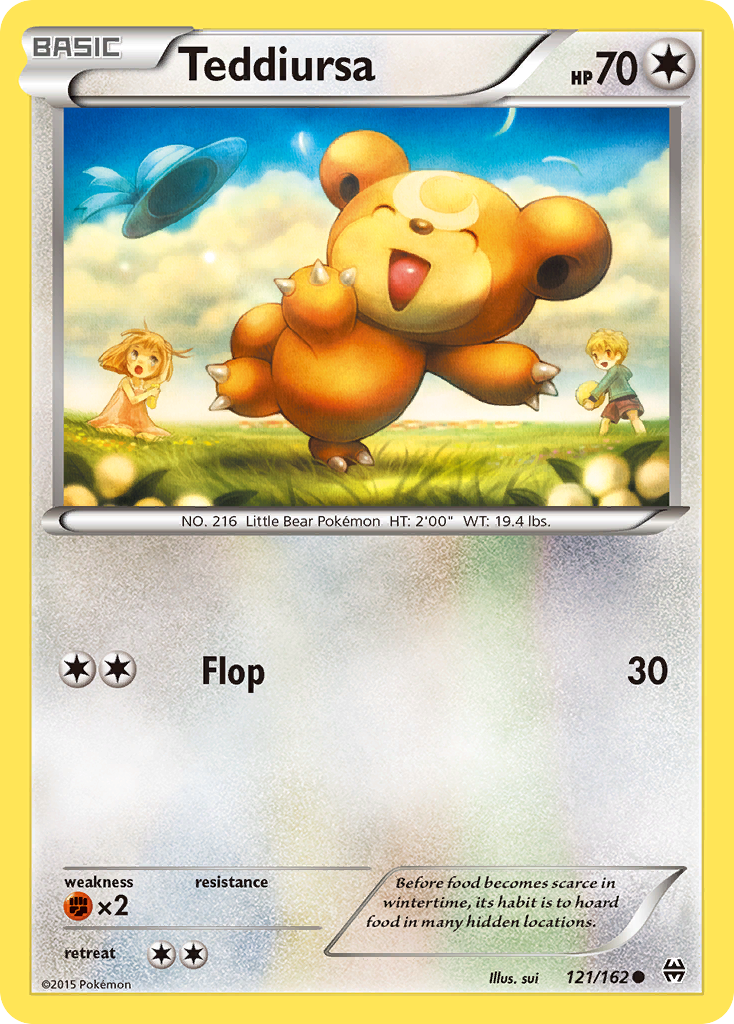 Teddiursa — BREAKthrough #121 / 162