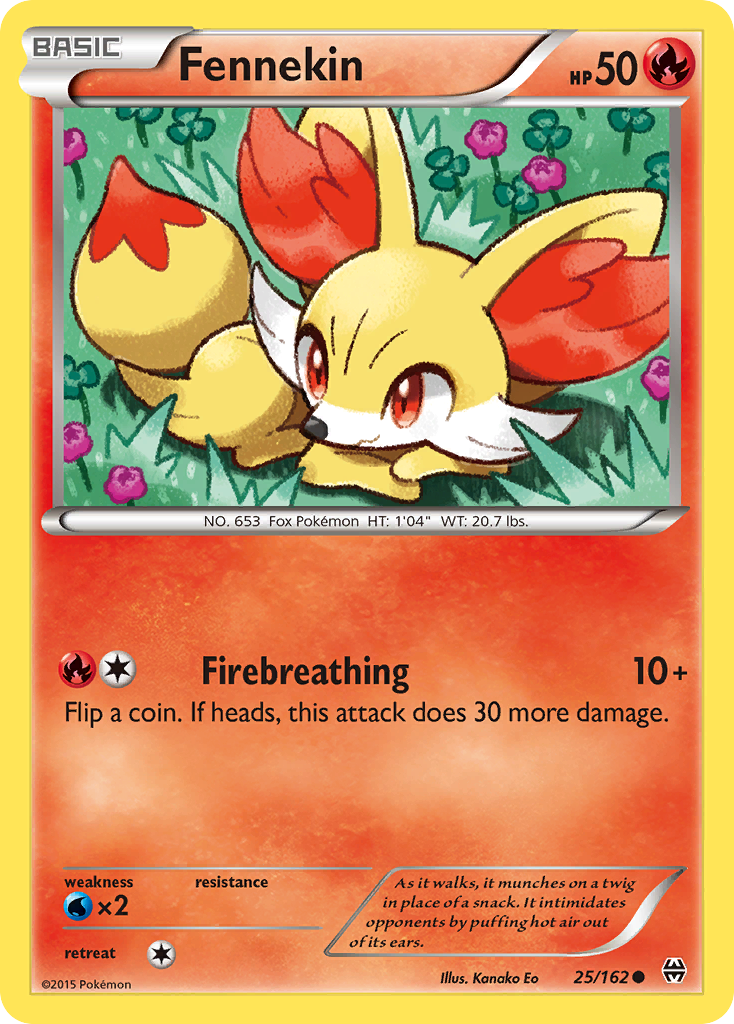 Fennekin — BREAKthrough #025 / 162