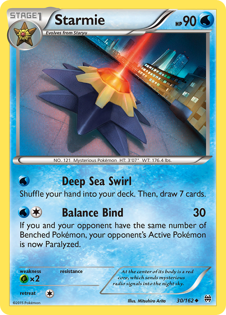 Starmie — BREAKthrough #030 / 162