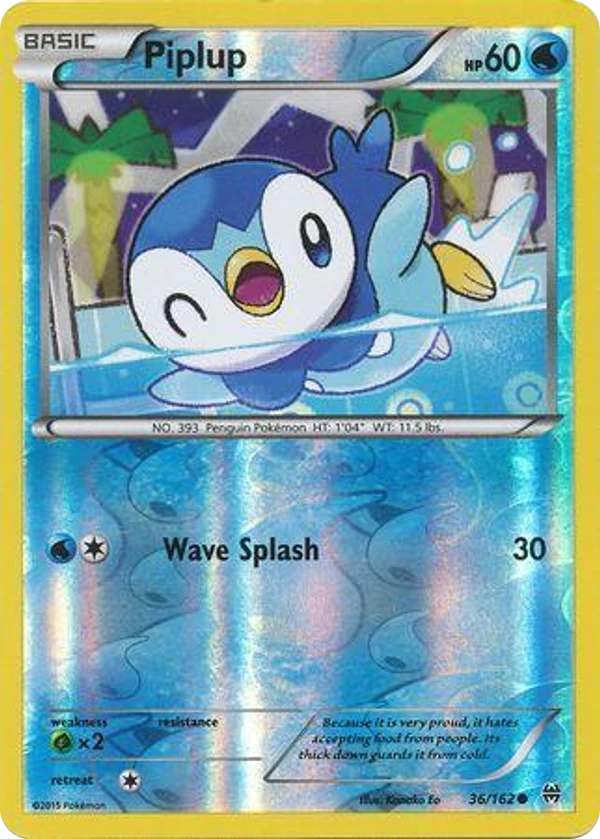 Piplup — BREAKthrough #036 / 162