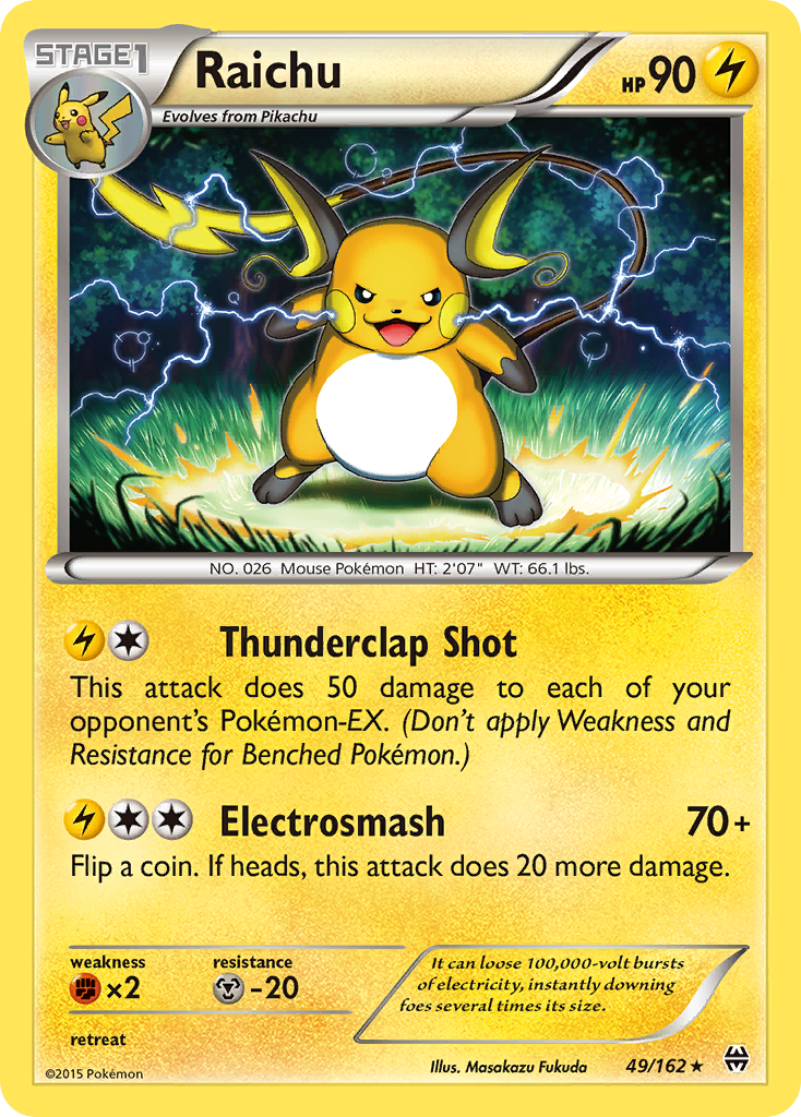 Raichu — BREAKthrough #049 / 162