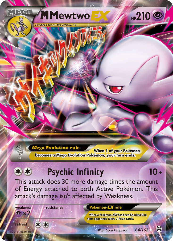 M Mewtwo-EX — BREAKthrough #064 / 162