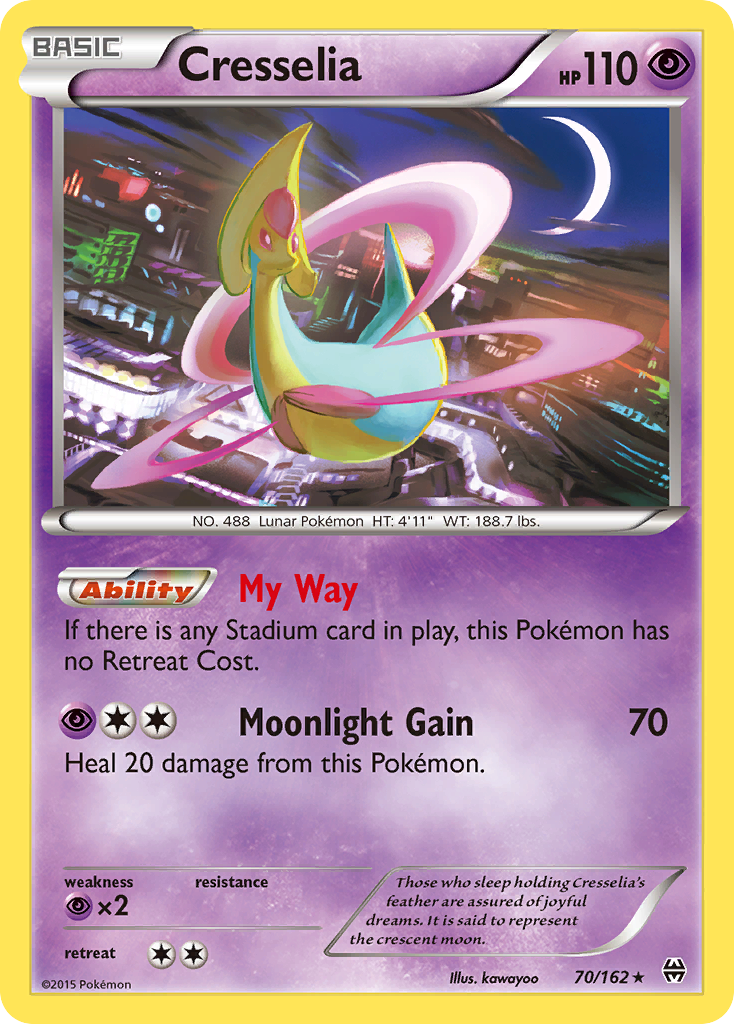 Cresselia — BREAKthrough #070 / 162