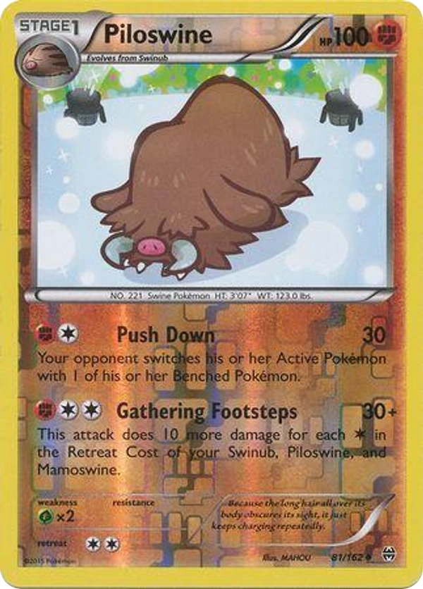Piloswine — BREAKthrough #081 / 162