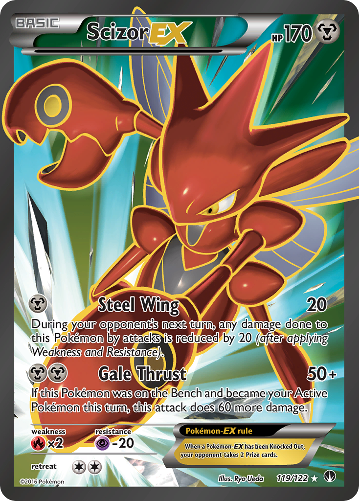 Scizor-EX — BREAKpoint #119 / 122