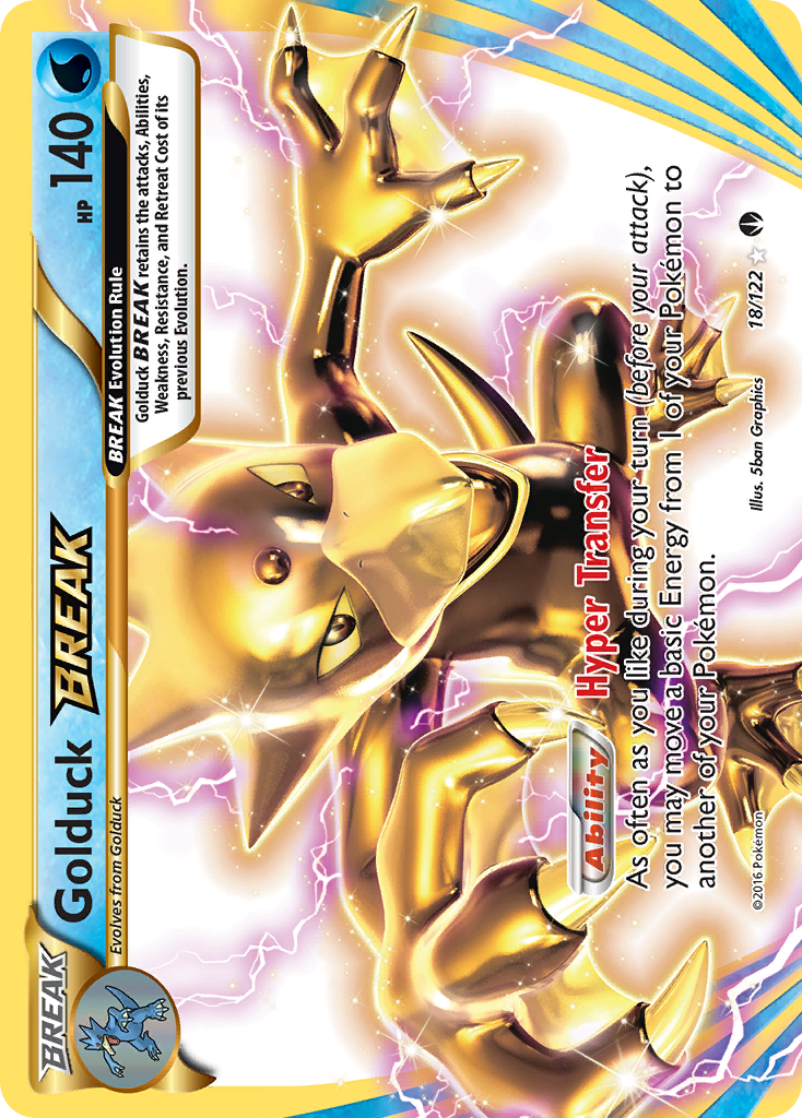 Golduck BREAK — BREAKpoint #018 / 122
