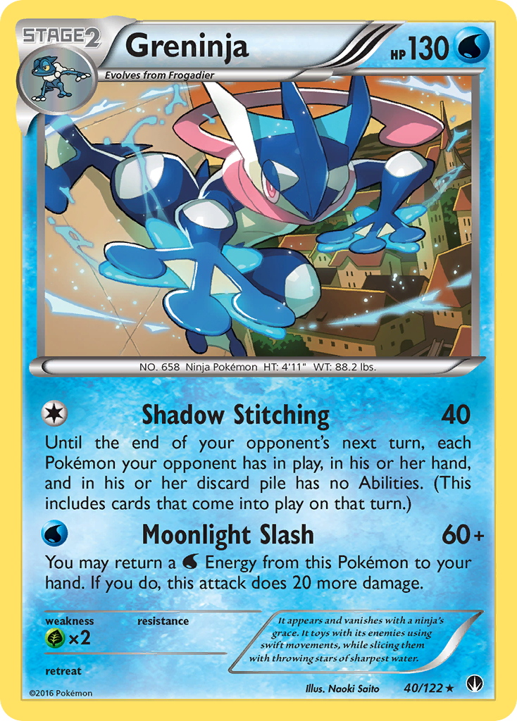 Greninja — BREAKpoint #040 / 122