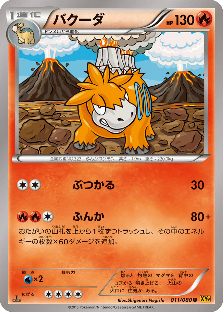 Camerupt — Rage of the Broken Heavens #011 / 80
