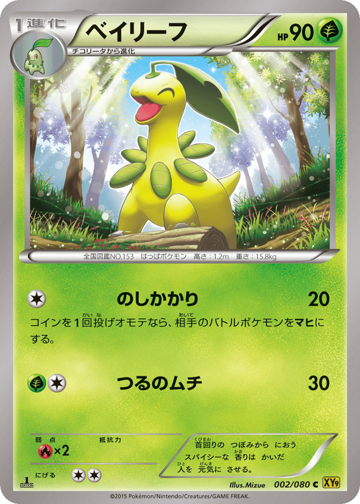 Bayleef — Rage of the Broken Heavens #002 / 80