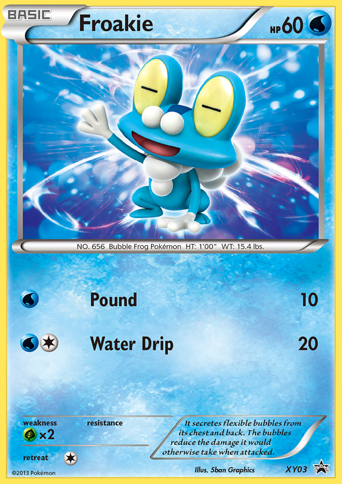 Froakie — XY Black Star Promos #003 / 211