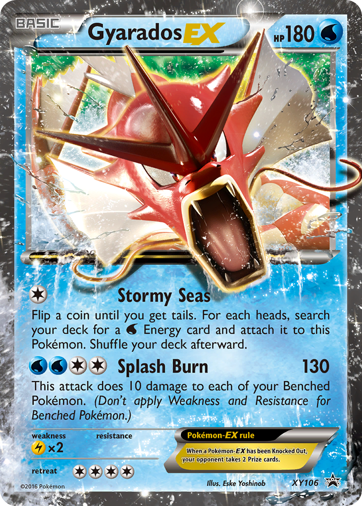 Gyarados-EX — XY Black Star Promos #106 / 211