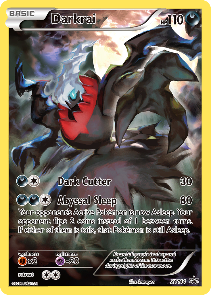 Darkrai — XY Black Star Promos #114 / 211