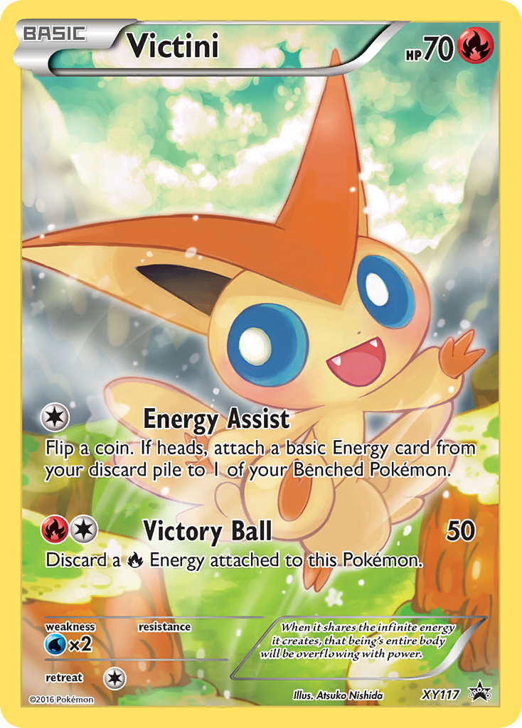 Victini — XY Black Star Promos #117 / 211