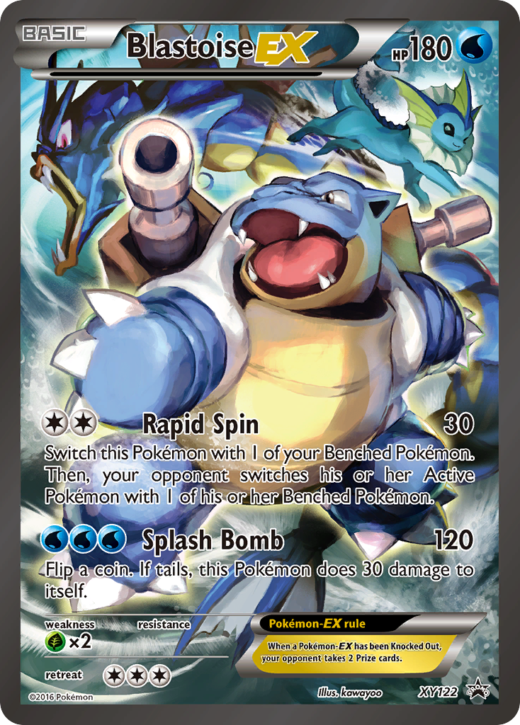 Blastoise-EX — XY Black Star Promos #122 / 211