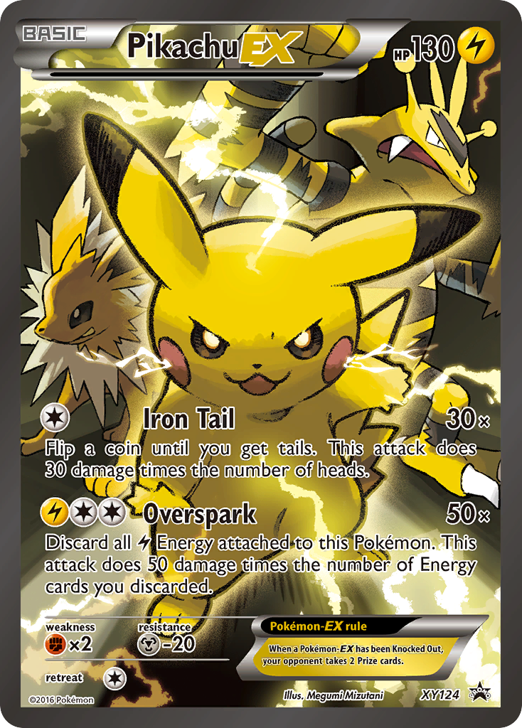 Pikachu-EX — XY Black Star Promos #124 / 211