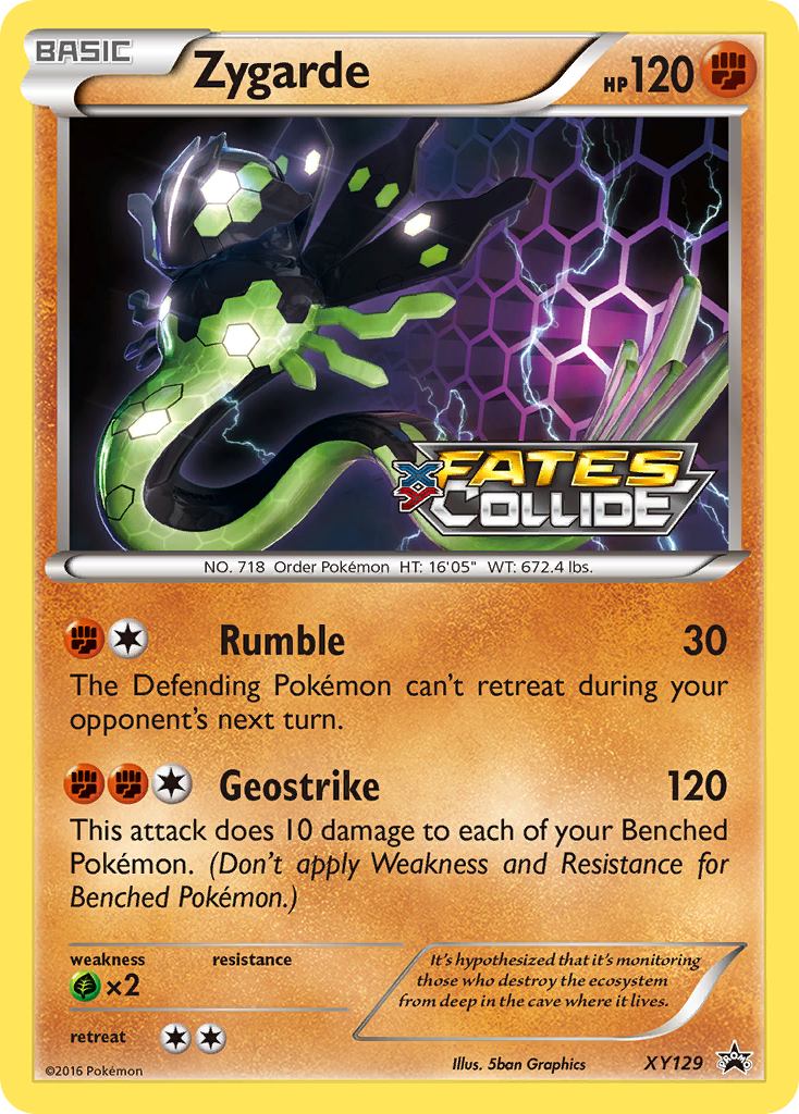 Zygarde — XY Black Star Promos #129 / 211
