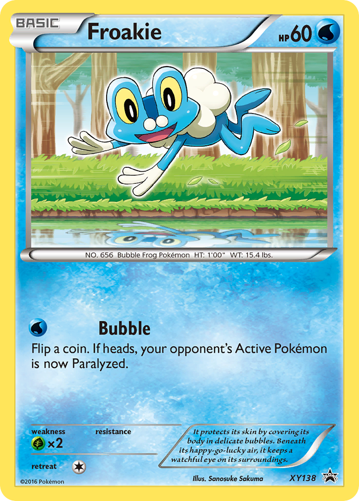 Froakie — XY Black Star Promos #138 / 211