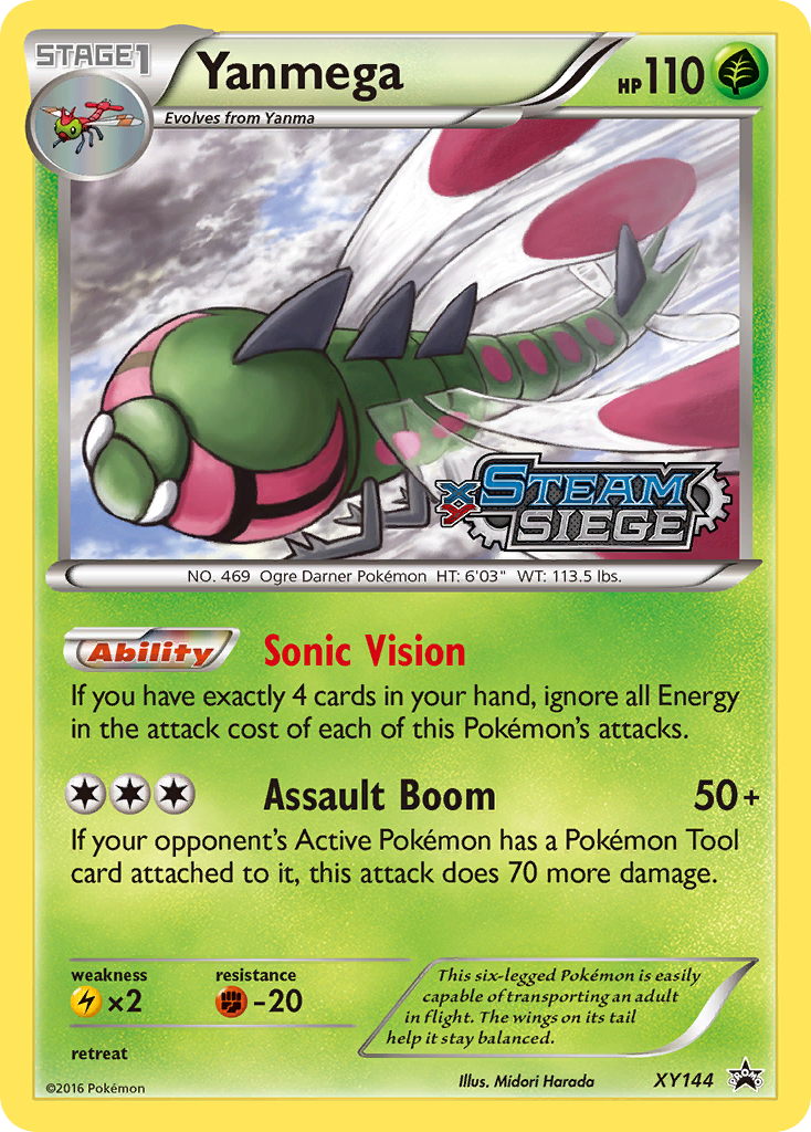 Yanmega — XY Black Star Promos #144 / 211